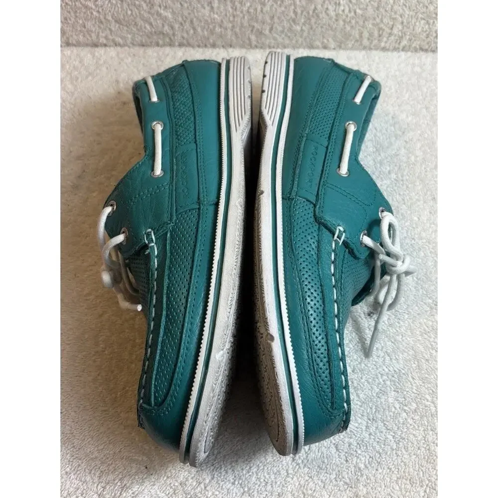 Men's Rockport K71571 Wave Crasher Teal/white Shoes US 8.5 M